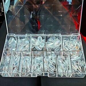 Gel x tips almond shaped